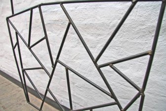 Gel&auml;nder mit Schmitzstruktur