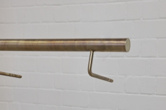 Handlauf aus 40 mm Bronze Rohr