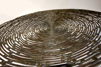 Spiralschale aus 3 mm Rundeisen