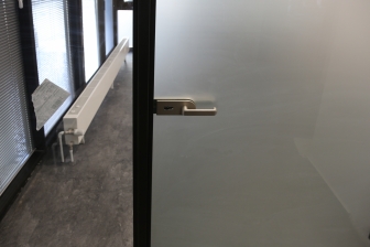 Loft Tür mit Glas