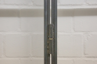 Tür mit feststehenden Seitenteilen und Oberlicht