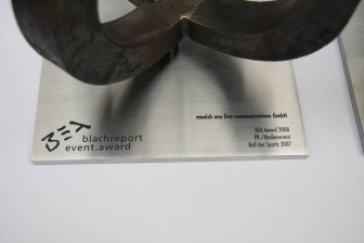 BEA Award 2007 - den Preisträgern von BEA BlachReport Event Award 2008 herzlichen Glückwunsch