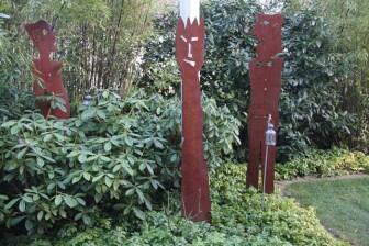 Gartenskulpturen aus Stahl