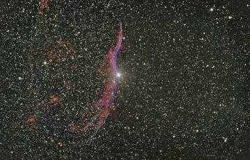 NGC 6960, Sturmvogel im Cirrusnebel
