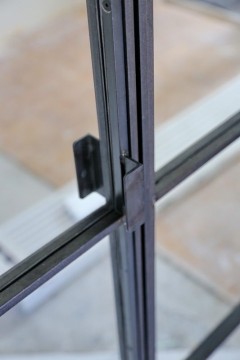 Standardtürgriffe für unsere Glastüren in Loft Optik
