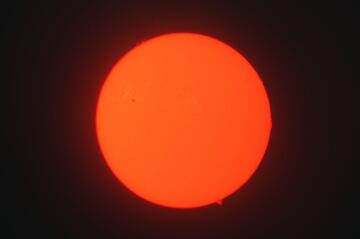 schöne Sonnenprotuberanzen am 25.09.20011 im h-alpha Licht