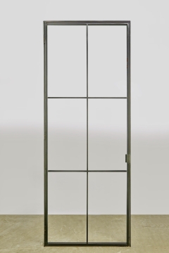 die Filigrane Stahl Glas Loft Tür