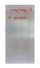 Gelasertes Edelstahlschild mit Acryl hinterlegter Schrift - Edelstahl Schild farbig hinterlegt