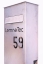 Hausnummer und Name können gegen einen kleinen Aufpreis mit Acrylglas hinterlegt werden.