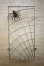 Fenstergitter mit Spinne als Schutz vor Einbrechern nd Stilelement