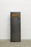 Außergewöhnlicher Briefkasten in Corten Stahl - Corten Stahl Briefkasten