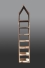 Garten Regal aus rostigem Stahl