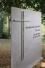 Grabstein aus rostigem Eisen - Grabmal aus Corten Stahl