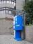Überdachung für einen Parkscheinautomaten der Volksbank Hildesheim