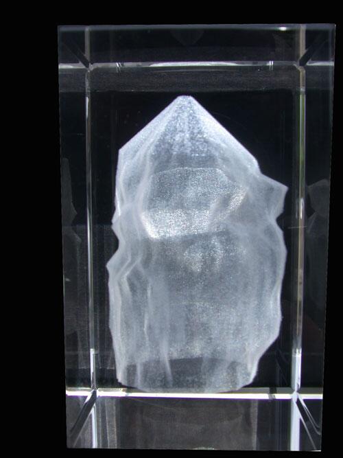 in Glas gelaserte Kaverne für die Stadtwerke Kiel