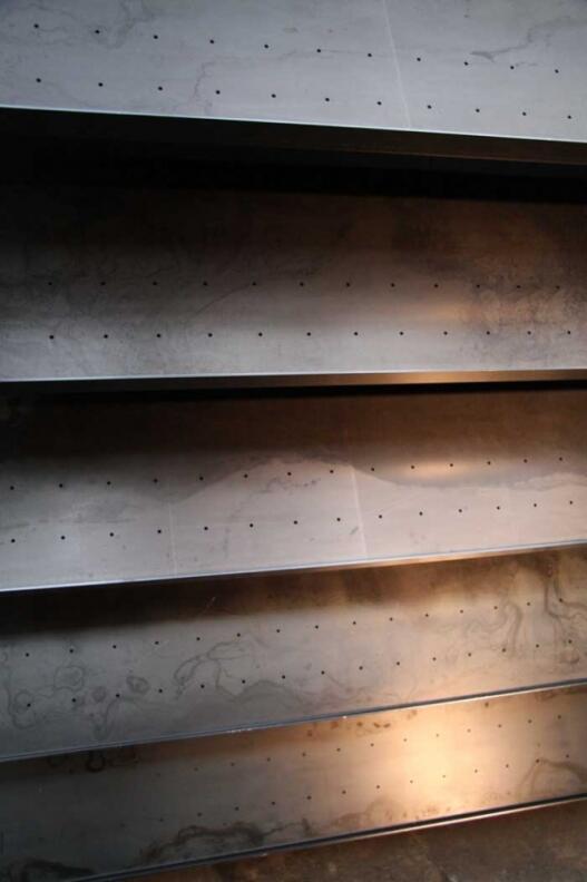 Prospekthalter, Prospektwand, Info Display... aus Stahlblech. Besonders Klasse!