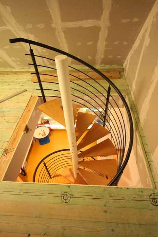 wunderschöne Spindeltreppe für das Kreismuseum in Syke