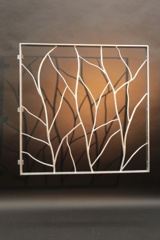 Astgitter geschmiedet und lackiert