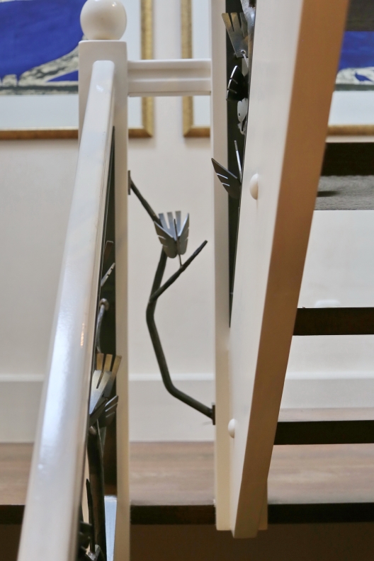 Treppengeländer mit Vögel