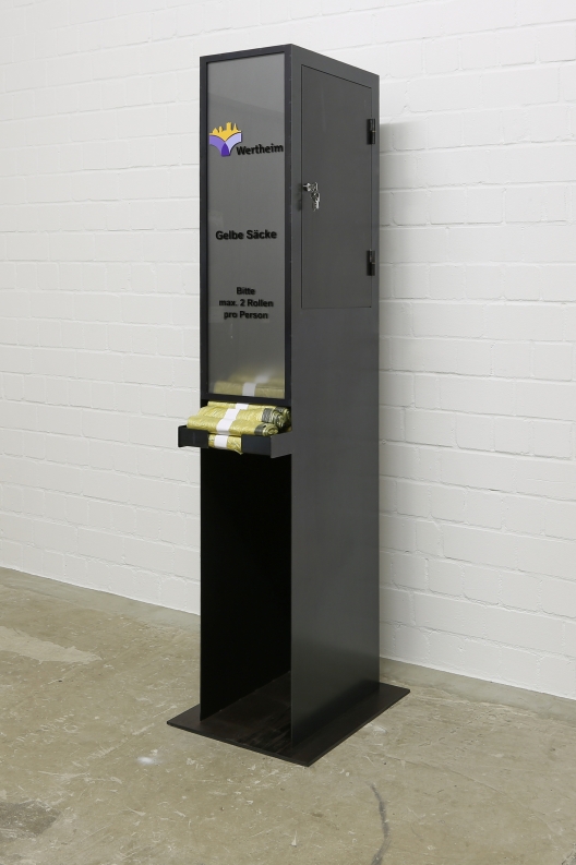 Gelbe Säcke Spender