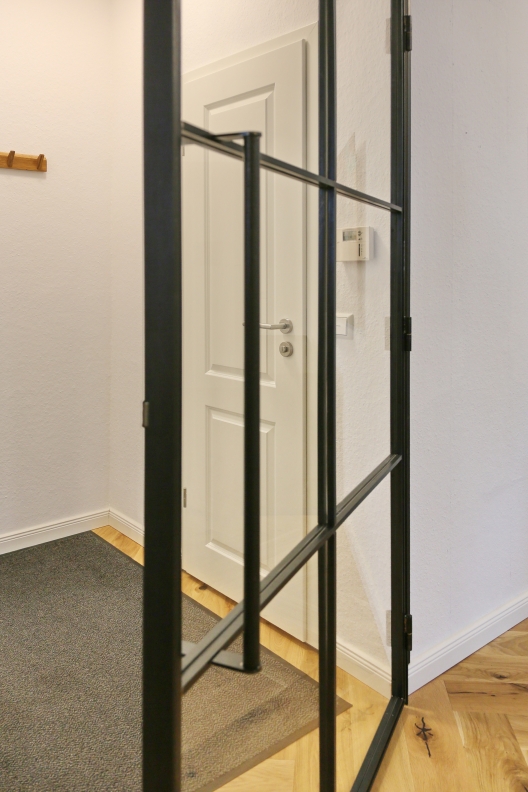 Tür im Industrie Look