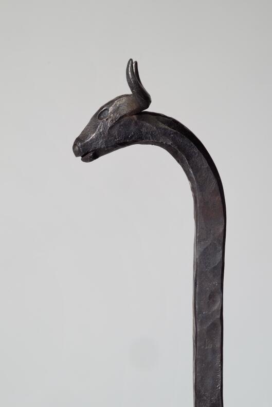 handgeschmiedeter Stierkopf
