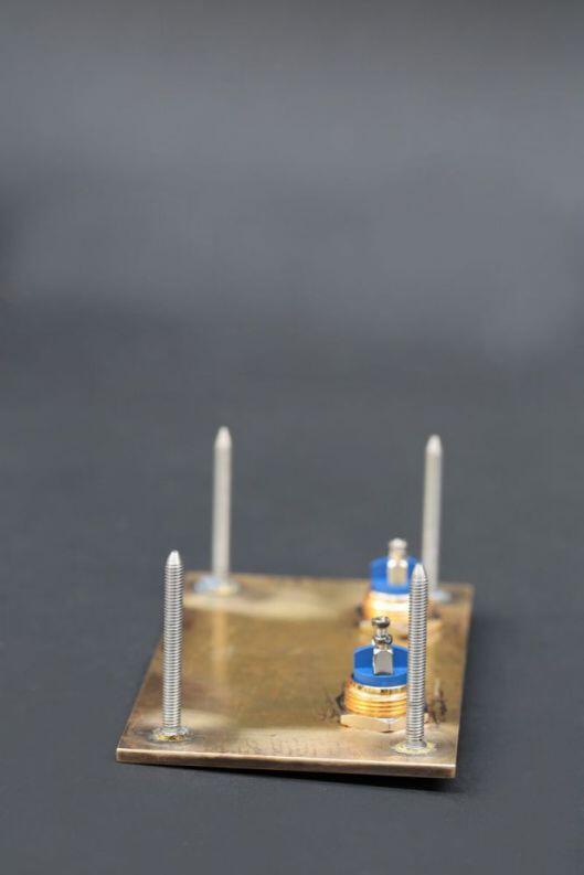 Klingelschild aus Messing