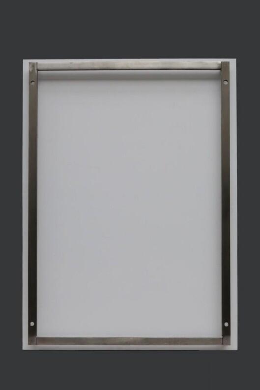 Glasschild für eine Physiotherapie Praxis