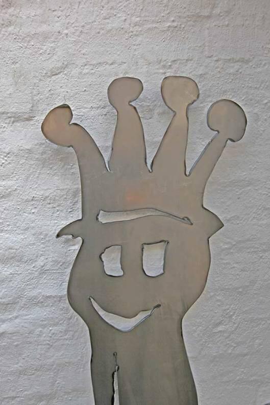 kleiner König aus Stahl