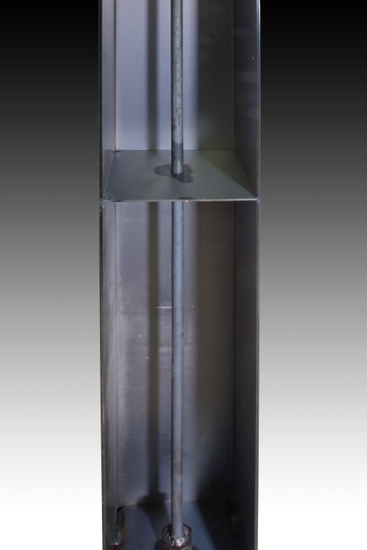 Höhenverstellbare Schwerlastrollen zum Einbau in Stellwände - Höhenversteller für transportable