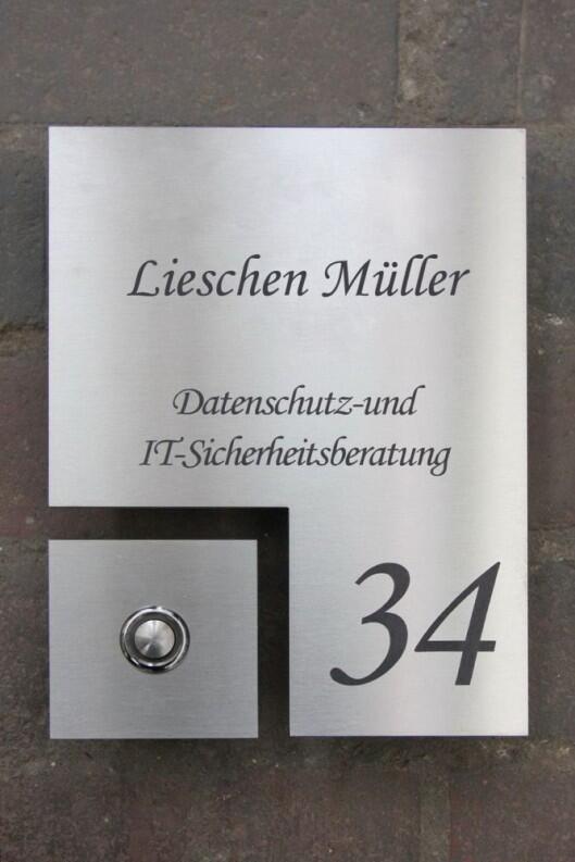 Klingelschild