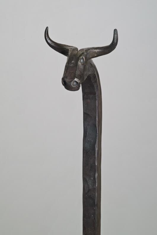 handgeschmiedeter Stierkopf