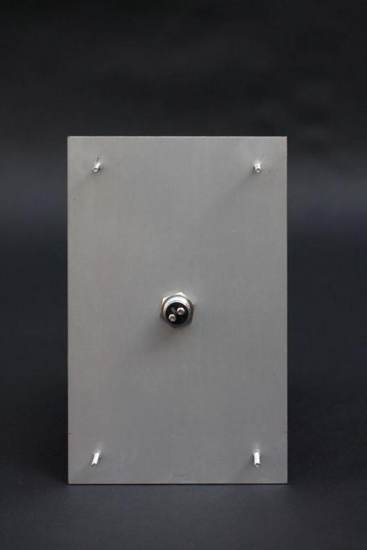 Klingelschild aus Edelstahl