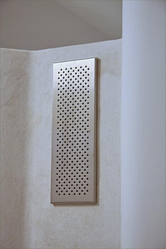 Lüftungsgitter aus Edelstahl