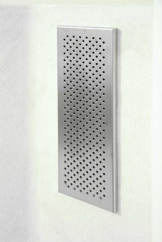 Lüftungsgitter aus Edelstahl