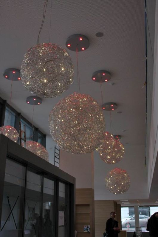 Sonderleuchten für die Lobby des RAMADA Hotel Zürich City