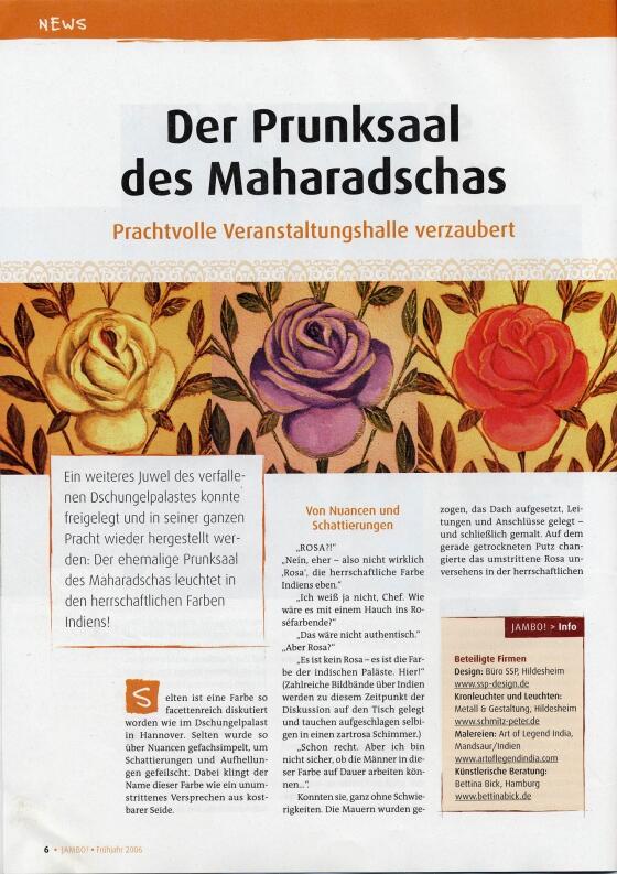 Jambo - Das Magazin für Freunde und Besucher des Erlebnis-Zoo Hannover