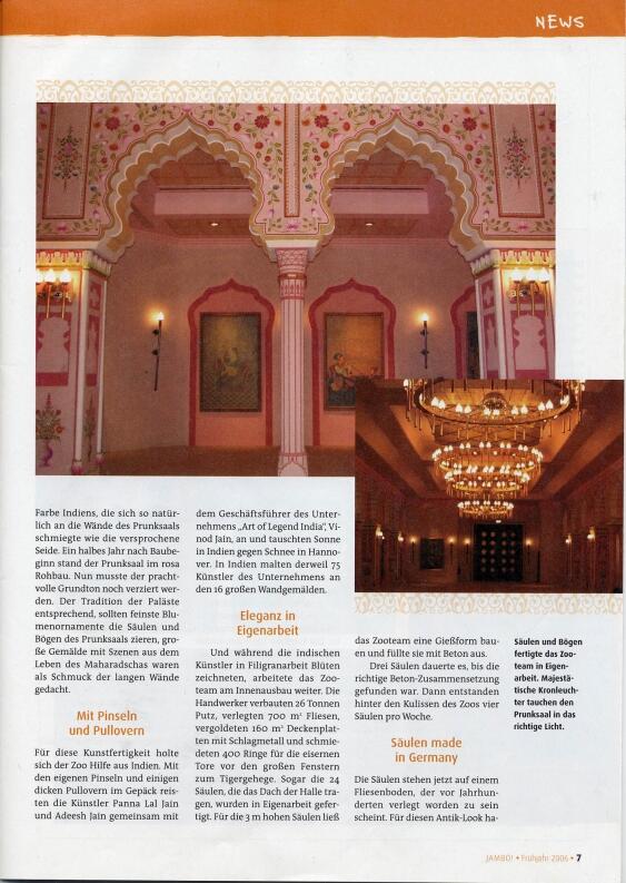 Jambo - Das Magazin für Freunde und Besucher des Erlebnis-Zoo Hannover