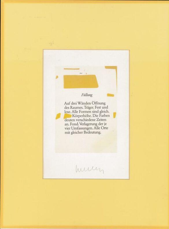 Grafik von Franz Erhard Walther