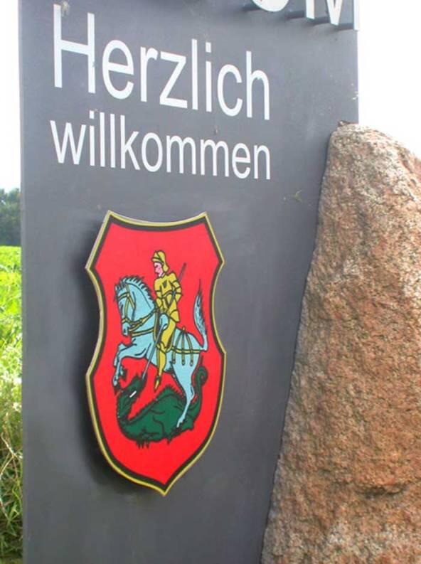 Ortseingangsschild Itzum