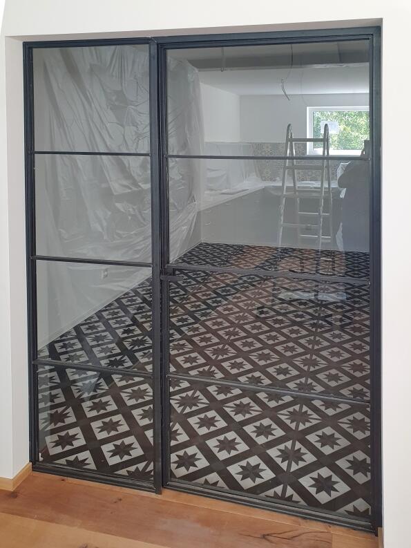 Als eine Lofttür noch wie eine Lofttür aussah - Loft Türe aus Stahl