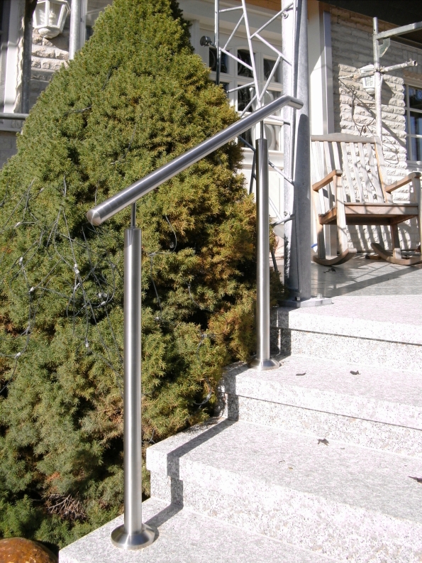 Treppengeländer mit LED