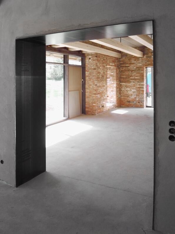 Türzarge aus Rohstahl