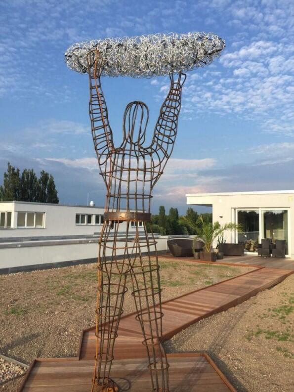 Drahtmann aus Rundstahl