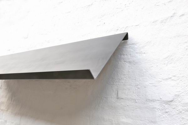 Wunderschöne Prospekthalter aus 3 mm Stahlblech