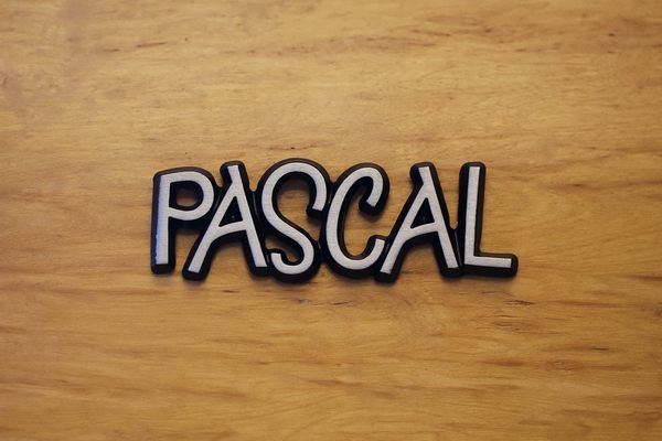 Schriftzug Pascal