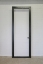 Türe aus Rechteckrohr 40 x 60 mm im Loft Charakter