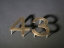 "43" Hausnummer aus 3 mm Messing