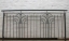 Französischer Balkon mit klassischem Element, lackiert, Preis per laufenden Meter