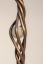 Balkongeländer aus lackiertem Edelstahl mit einem Handlauf aus Kupferseil
